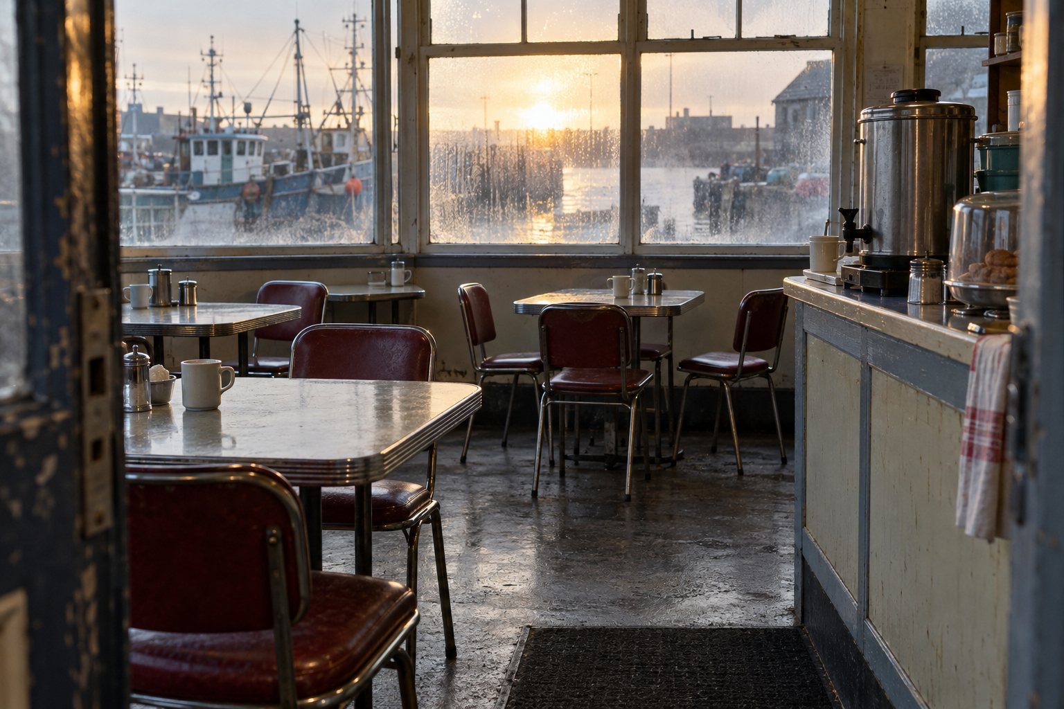 Penhaligon's on Harbour Street, before the boats come in.
